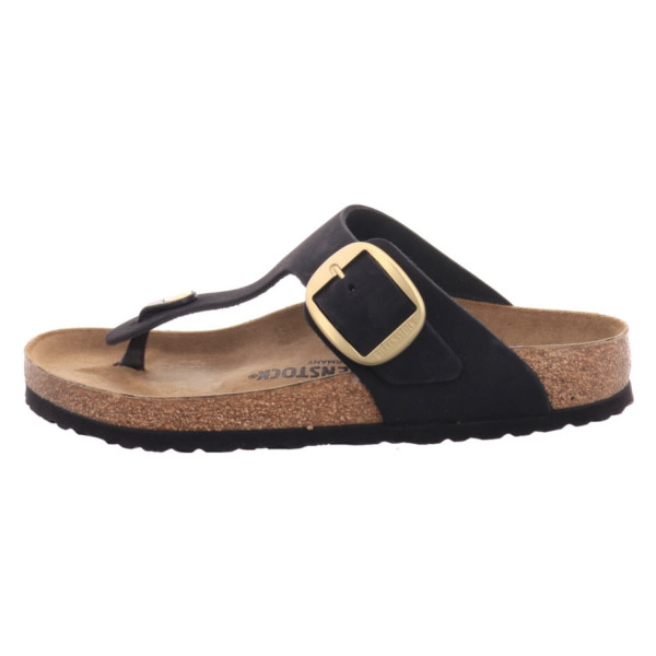 Birkenstock Gizeh Big Buckle black Nubuck - Bild 1