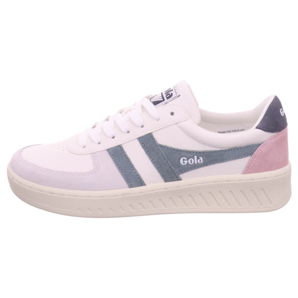 Gola Grandslam Trident white slate shadow Glattleder/ Nubuk - Bild 1