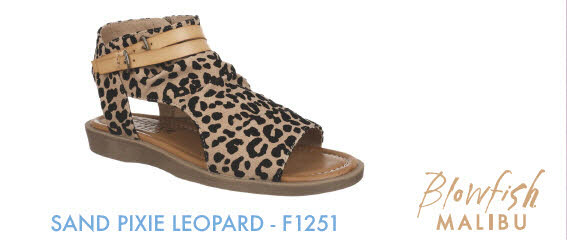 Blowfish Denver sand pixie leopard