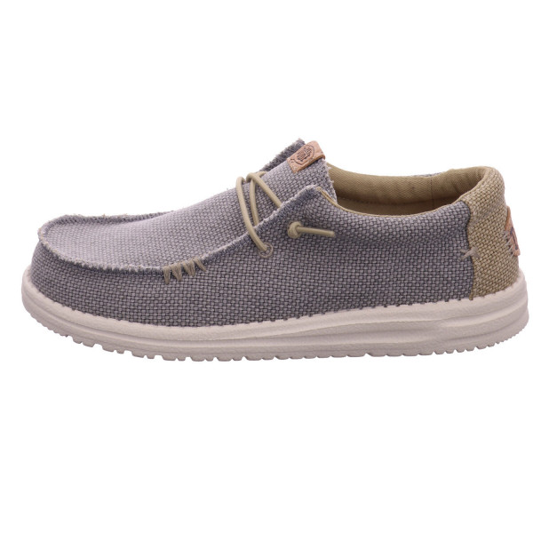 Hey Dude Wally Braided flanenel grey oliv Textil - Bild 1