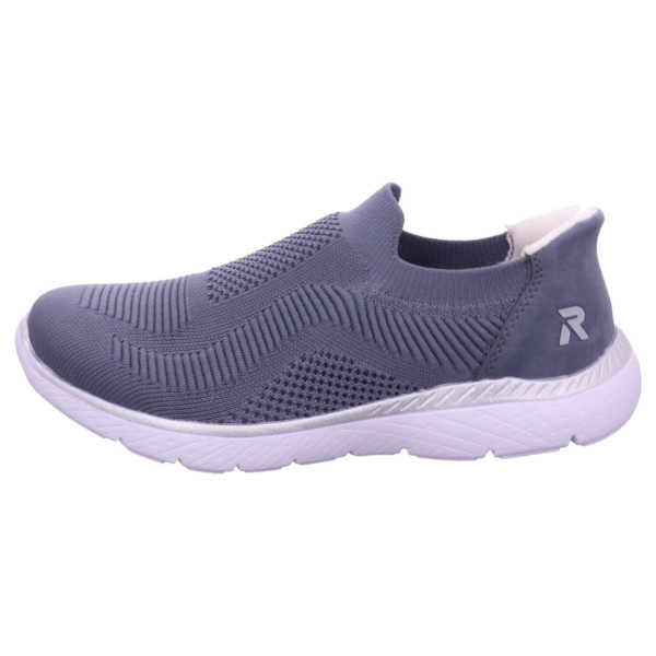 Rieker M50 jeans/lightblue Knitup219/Nabukino - Bild 1