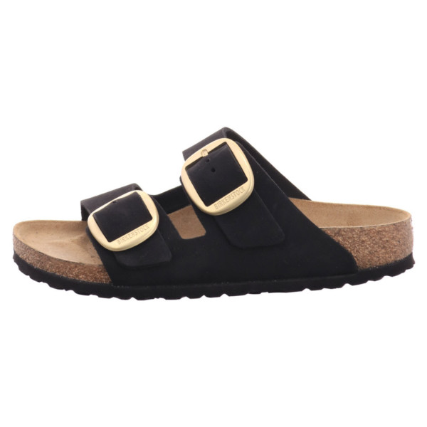 Birkenstock Arizona schmal Schwarz Nubukleder - Bild 1