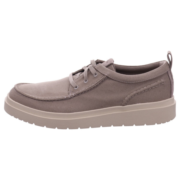 Clarks Polden Moc Grey Canvas - Bild 1