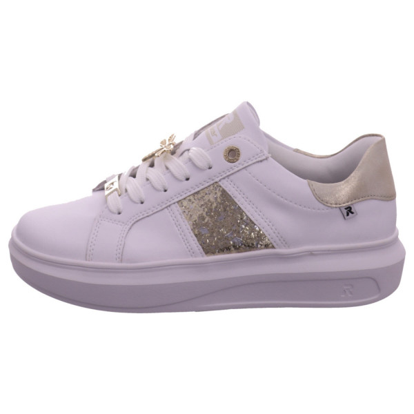 Rieker W12 weiss/muschel/gold-s Manila/Alula/Sparkle - Bild 1